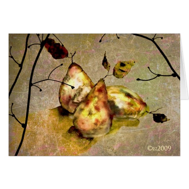 Gesellschaft (drei Birnen) (Vorderseite (Horizontal))