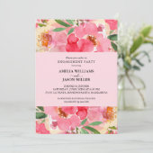 Gesellschaft für Blumenbezug Einladung (Stehend Vorderseite)