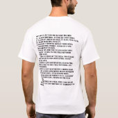 Gesellschaft für die Bewahrung von T-Shirt (Rückseite)