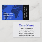 Gesellschaft für Finanzdienstleistungen Visitenkarte (Vorne/Hinten)