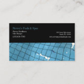 Gesellschaft für Pool und Wellness-Center Visitenkarte (Vorderseite)