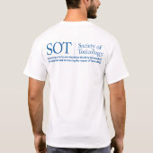 Gesellschaft für Toxikologie Basic T-Shirt (Rückseite)
