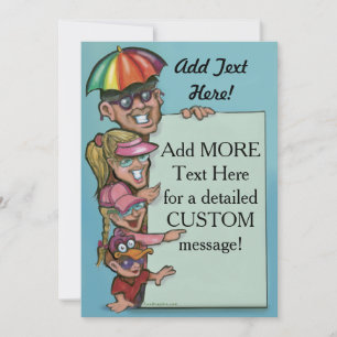 Gesellschaft Picnic Family Fun Day Einladung