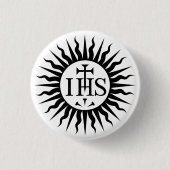 Gesellschaft von Logo Jesuss (Jesuite) Button (Vorderseite)