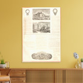 Gesellschaft zur Wasserbestattung Leinwanddruck (Insitu (Wohnzimmer))