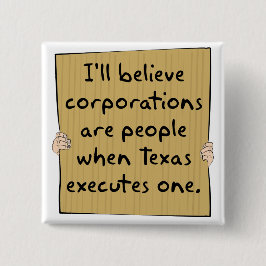 Gesellschaften sind Leute wenn Texas Excutes eins Button