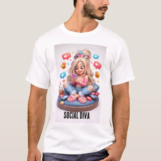 gesellschaftlicher Star  T-Shirt