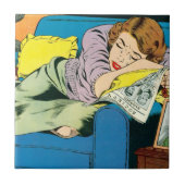 Gesellschafts-Seiten-Lügen Fliese (Vorderseite)