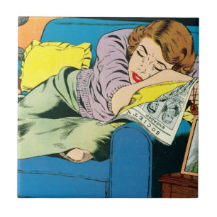 Gesellschafts-Seiten-Lügen Fliese