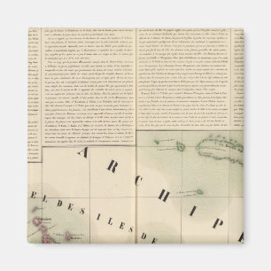 Gesellschaftsinseln Ozeanien Nr. 42 Magnet