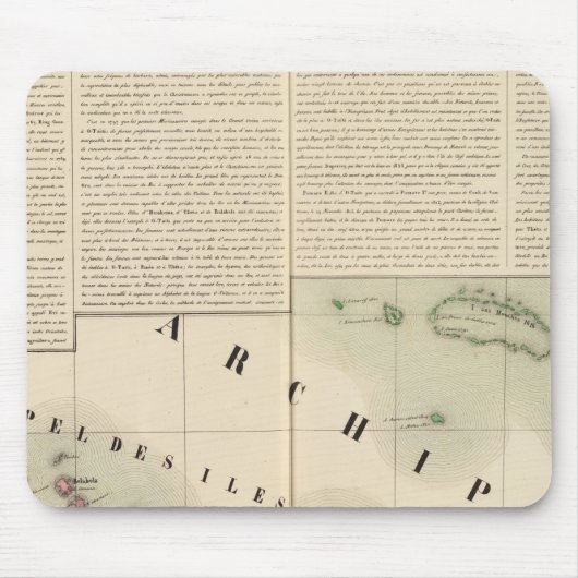 Gesellschaftsinseln Ozeanien Nr. 42 Mousepad (Vorne)
