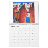 Gesellschaftskalender Kalender (Feb 2027)