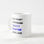 Gesellschaftsreporter, phantastisch kaffeetasse (Vorderseite Links)