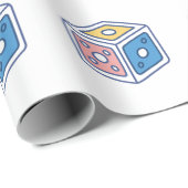 Gesellschaftsspiele Geschenkpapier (Rolleneckpunkt)