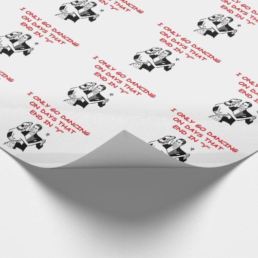 Gesellschaftstänze Geschenkpapier (Ecke)