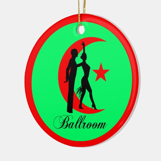 Gesellschaftstänze Keramik Ornament (Links)