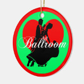 Gesellschaftstänze Keramik Ornament (Links)