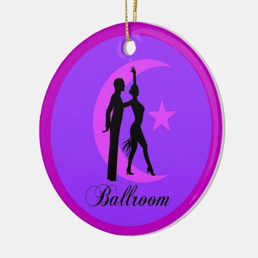 Gesellschaftstänze Keramikornament (Links)