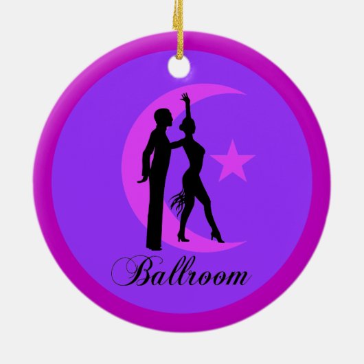 Gesellschaftstänze Keramikornament (Hinten)