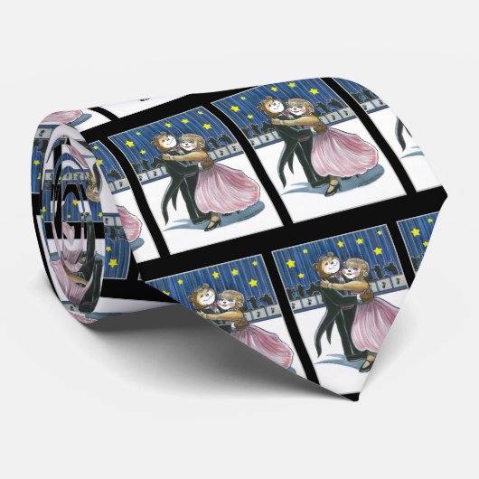 Gesellschaftstänze Krawatte (Gerollt)