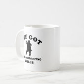 Gesellschaftstänzeentwürfe Kaffeetasse (Vorderseite Links)