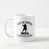 Gesellschaftstänzeentwürfe Kaffeetasse (Links)