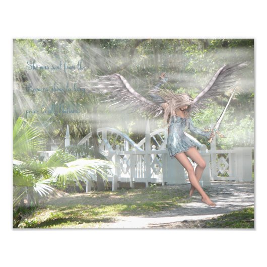 Gesendet von Heaven Fotodruck (Vorne)