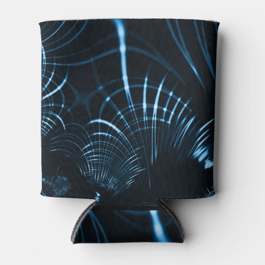 Gesenkelte, scharfe Krallen oder Dornen, royblau Dosenkühler (Vorderseite)