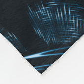 Gesenkelte, scharfe Krallen oder Dornen, royblau Fleecedecke (Ecke)