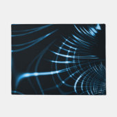 Gesenkelte, scharfe Krallen oder Dornen, royblau Fußmatte (Vorderseite)