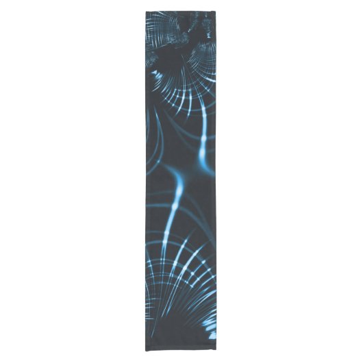 Gesenkelte, scharfe Krallen oder Dornen, royblau Kurzer Tischläufer (Vorderseite)