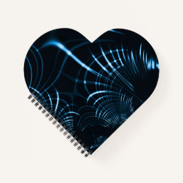 Gesenkelte, scharfe Krallen oder Dornen, royblau Notizblock