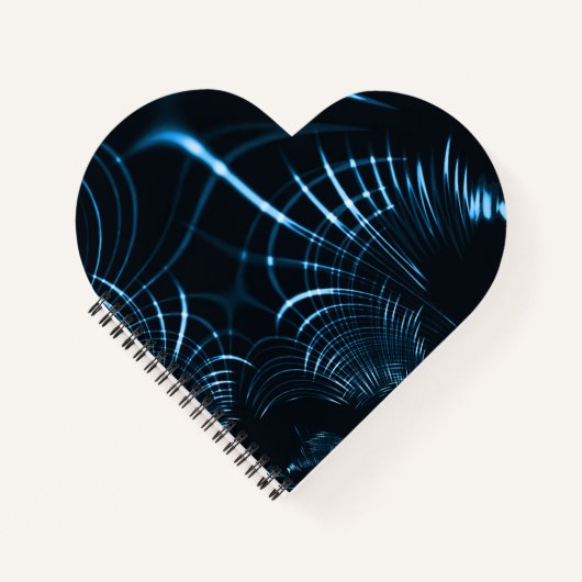 Gesenkelte, scharfe Krallen oder Dornen, royblau Notizblock (Vorderseite)