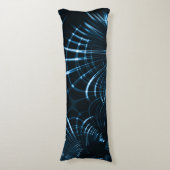 Gesenkelte, scharfe Krallen oder Dornen, royblau Seitenschläferkissen (Vorderseite Vertikal)