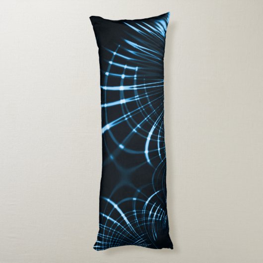 Gesenkelte, scharfe Krallen oder Dornen, royblau Seitenschläferkissen (Rückseite (Vertikal))