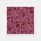 Gesenkte Blume, PAPIERPARTY NAPKINS Serviette (Vorderseite)
