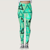 Gesenkte Dreiecke Leggings (Vorderseite)