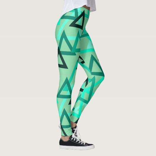 Gesenkte Dreiecke Leggings (Rechts)