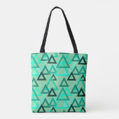 Gesenkte Dreiecke Tasche (Rückseite)