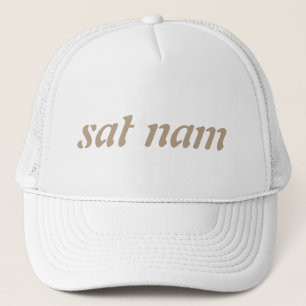 gesessener nam Hut Truckerkappe