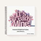 *~* Gesetz Attraction Manifestation Hearts AP85 Notizblock (Vorderseite)