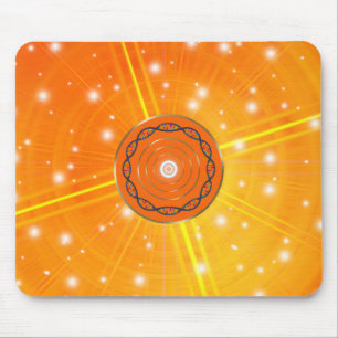 Gesetz der Anziehung Kunstdesign für Mousepad