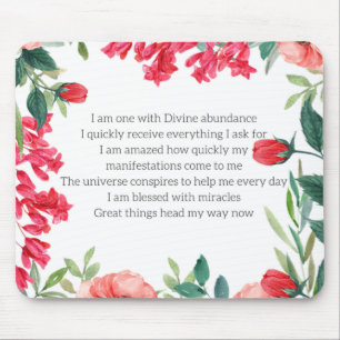 Gesetz der Anziehung Mousepad