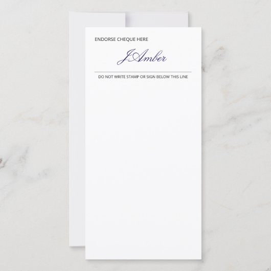 Gesetz der Attraktion Eleganter Gold Überfluss Kar (Rückseite)