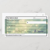 Gesetz der Attraktion grüner Überfluss Karo Flachk (Vorne/Hinten)