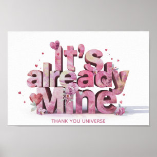 *~* Gesetz der Attraktion Whimsical AP85 Manifesti Poster