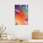 Gesetz der Attraktivität Inspiration Aura Zitat Poster (Küche)