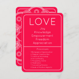 Gesetz der Attraktivität Liebe emotionale Leitlini Einladung