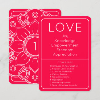 Gesetz der Attraktivität Liebe emotionale Leitlini Einladung