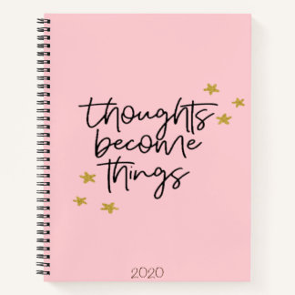 Gesetz der Attraktivität Spiral Notebook Notizblock
